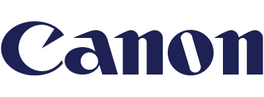 canon logo blue