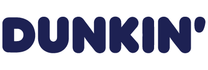 dunkin logo blue