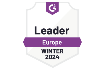 Badge g2 Leader Europe Winter 2024