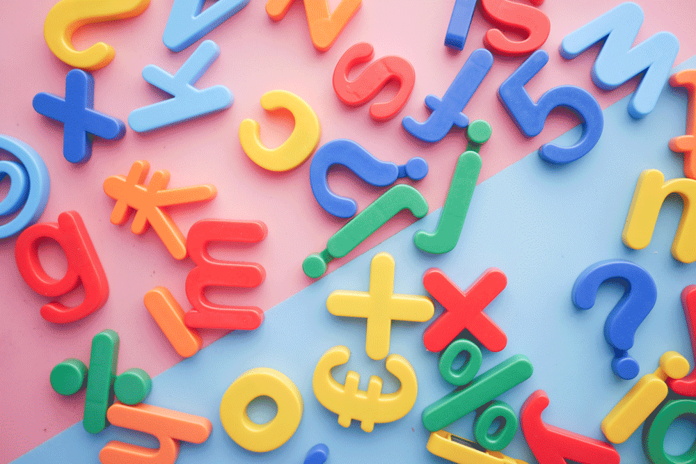 alphabet magnets - language