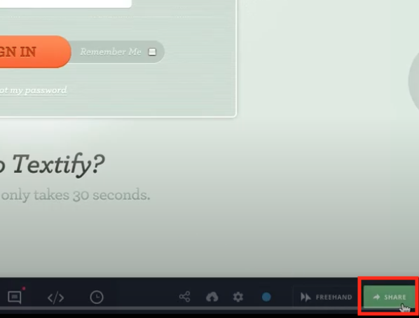 Prototypes Compatible with Userlytics - Share on Invision