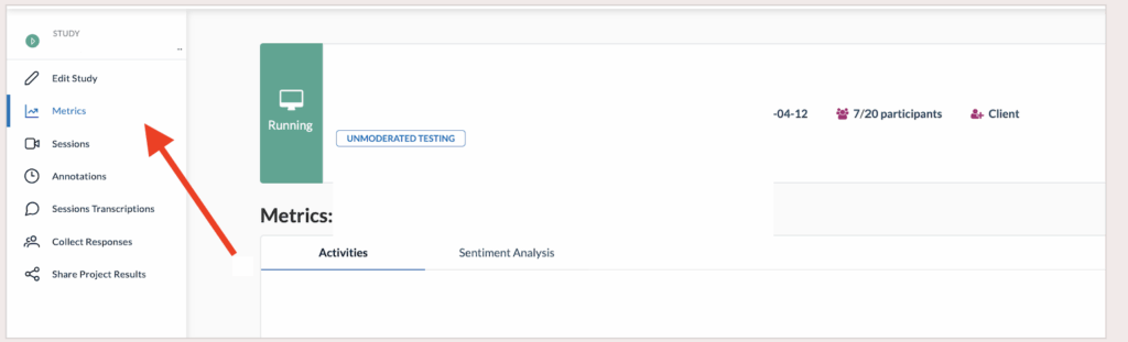 How to add Matrix Questions - Metrics