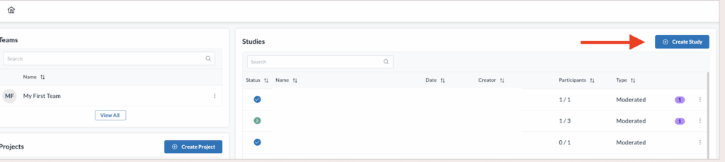 Userlytics Tree Testing - Create Study