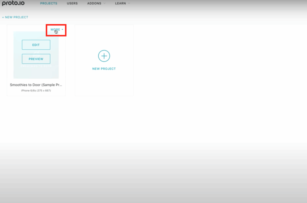 Prototypes Compatible with Userlytics - Select More on Proto.io