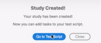 Launch a UX Study from within Adobe Xd - launch your study