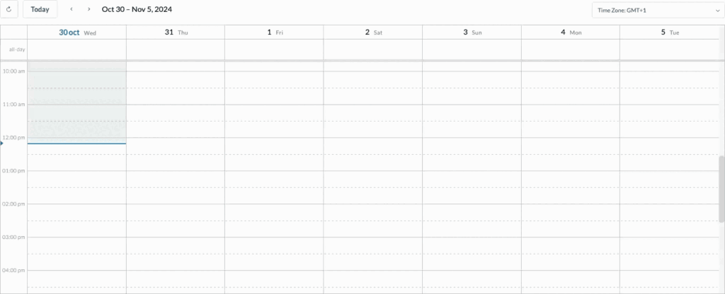 Userlytics Platform - schedule for moderated study
