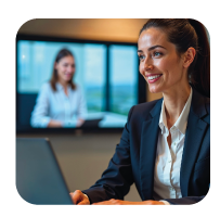 A computer displaying a heatmap in userlytics website.  