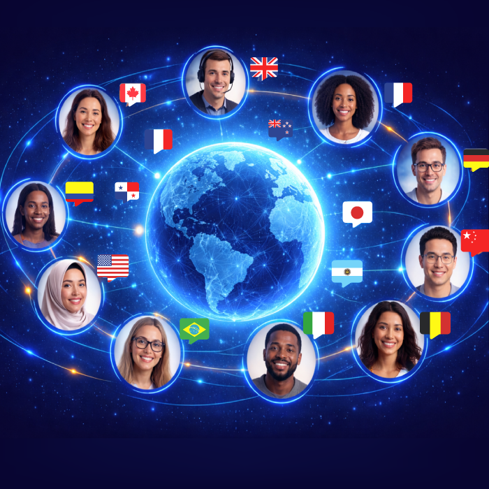 Global teamwork and language diversity