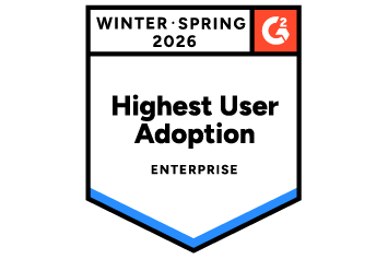 G2 Highest User Adoption Badge