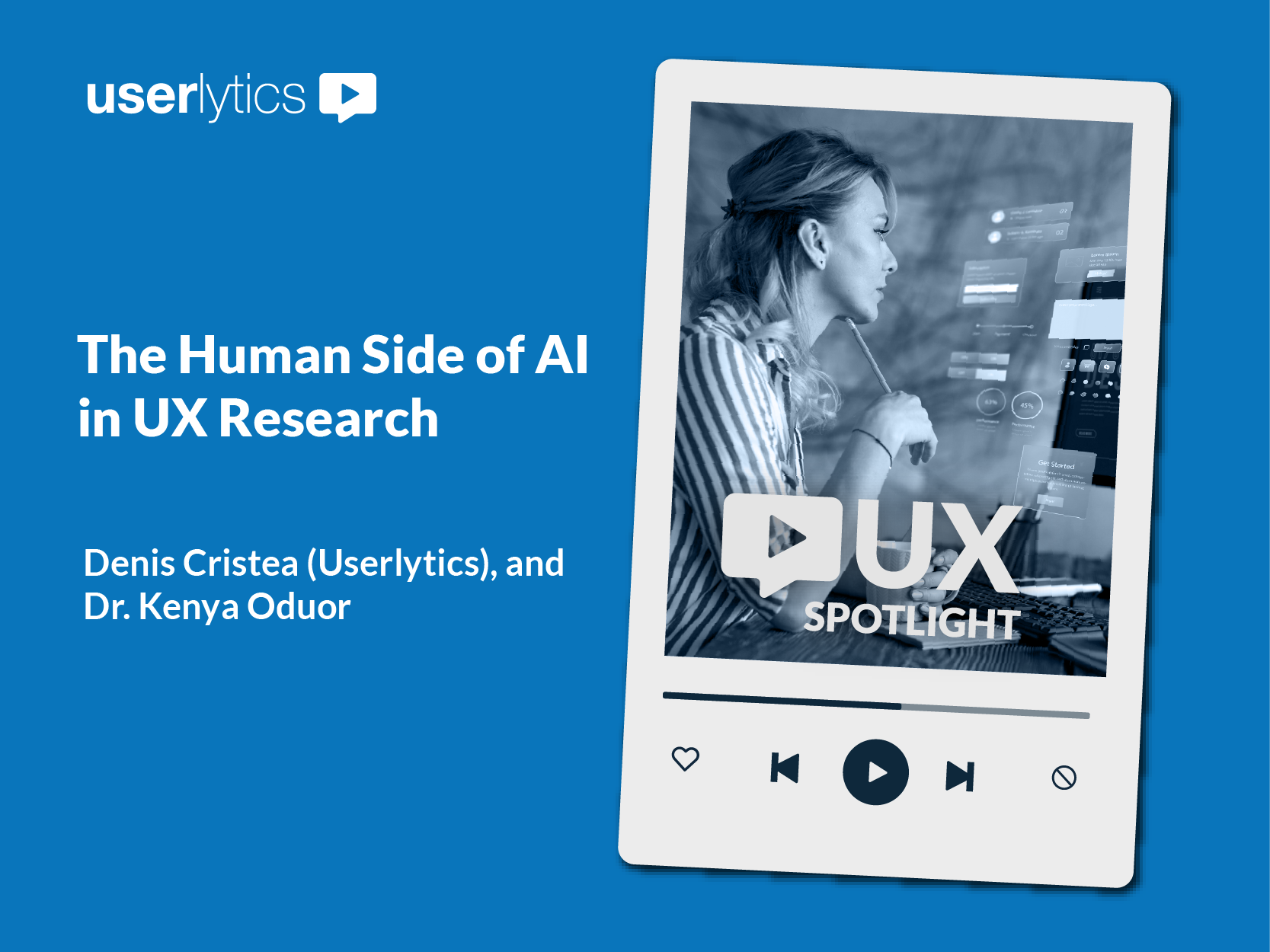 The human side of AI in UX Research